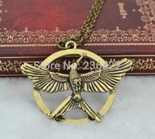 ZRM 20pcs/lot Wholesale The Hunger Games Antique Pendant Inspired necklace Pendant New style high qaulity Hunger Games necklace 2024 - buy cheap