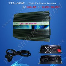 grid tie micro inverter 600w home solar inverter dc 10.8-28v to ac 110v/120v/230v/240v power inverter 2024 - buy cheap