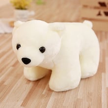 25cm Cute White Bear Plush Toy Baby Toys Cartoon Animal Polar Bear Stuffed Doll for Children Simulation Animal Dolls Kid Gift 2024 - buy cheap