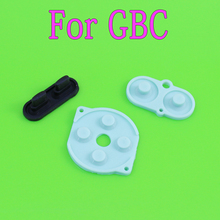 Проводящий набор резиновых подушек для Nintendo Game Boy Color GBC кнопка D-Pad A B кнопка запуска 2024 - купить недорого