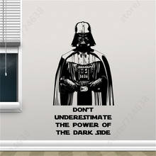 Darth Vader Star Wars Wall Sticker Vinyl Wall Decals Art Decor Home Decor Poster Wall Stickers For Boys Bedroom Wallpapers 2024 - buy cheap