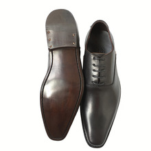 SIPRIKS Мужская обувь Goodyear со шнуровкой, офисная обувь для босса, итальянская мужская обувь с крылышками, черная кожаная Свадебная обувь 2024 - купить недорого