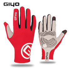 GIYO-guantes de Ciclismo de dedos completos para hombre y mujer, manoplas de Gel para pantalla táctil, equipo de seguridad para ciclismo de montaña y carretera 2024 - compra barato