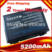 5200mAh laptop Battery For Asus A32-F52 A32-F82 A32 F82 K40 K40in K50 K50in k50ij K50ab K42j K51 K60 K61 K70 P81 X5A X5E X70 X8A 2024 - buy cheap