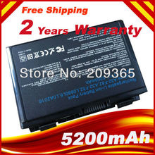 5200mAh Аккумулятор для ноутбука Asus A32-F52 A32 F82 K40 K40in K50 K50in k50ij K50ab K42j K51 K60 K61 K70 P81 X5A X5E X70 X8A 2024 - купить недорого