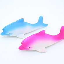 Macio Lento Subindo Brinquedos Macios Bonito Jumbo Grande Tubarão Dolphin Animal Dos Desenhos Animados Brinquedo Mole Com Bom Cheiro Perfumado Anti- estresse 2024 - compre barato