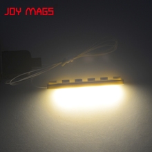 Joy mags kit de luz de led 1 peça com placa de luz acessório colorida com branco frio quente branco amarelo verde vermelho azul para blocos de construção, 1 peça 2024 - compre barato