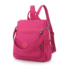 JINQIAOER-mochila de nailon impermeable para mujer, bolso de hombro de gran capacidad, antirrobo, para ordenador portátil, escolar 2024 - compra barato
