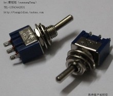 Free shipping 10PCS 3PIN SPDT Mini Toggle Switch ON/ON+Hot Top selling wholesale 2024 - buy cheap