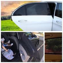 2Pcs Car Sun Shade UV Protection Car Curtain Car Window Sunshade Side Window Mesh Sun Visor Summer Protection Window Film New 2024 - buy cheap