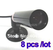 8pcs Mini Bullet Color Outdoor CCTV CMOS Security wide angle Camera 3.6mm lens 2024 - buy cheap