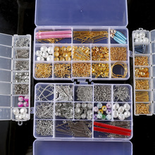 Mixed Style DIY Earring Findings Material Beads Cup Earring Hook  Jump Ring Hook Pin  Box Sets For Jewelry Making Findings 2024 - buy cheap