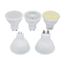 10pcs CE&RoHs LED Bulb MR16 GU10 Spotlight 2W 3W 4W 5W 7W AC 220V COB Chip Light Beam Angle 120 Degree For Home Chandelier Lamp 2024 - buy cheap