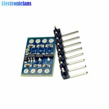 Sensor de conversão de nível i2c 10 lâmpadas, módulo 5v-3v conversor de nível do sistema com pinos para arduino 2024 - compre barato