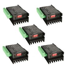 5 peças cnc eixo único 4a tb6600 driver controlador de motor de passo 100% novo e de alta qualidade. Corrente constante bipolar 2024 - compre barato