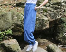 Calças unissex de algodão e linho, calças quentes para artes marciais kung fu wushu 2024 - compre barato