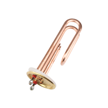 Isuotuo 88mm cap 220v 3000w boiler electric heating tube with temperature control hole brass heater part 2024 - buy cheap