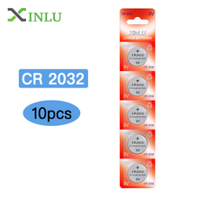 Batería de litio CR2032 para reloj, 3V, DL2032 CR 2032 KCR2032 5004LC ECR2032, 10 Uds. 2024 - compra barato