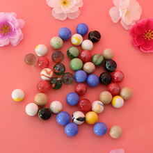 Стеклянные шарики в виде шариков, 45 шт., китайские шашки, домашний декор, цветные Классические Стеклянные шарики, игрушка для детей 2024 - купить недорого