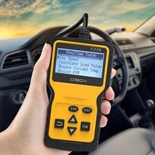 Автомобильный OBD 2 сканер, считыватель кода двигателя, считыватель кода обнаружения неисправностей, детектор, дисплей, диагностический инструмент, инструмент для диагностики автомобиля 2024 - купить недорого