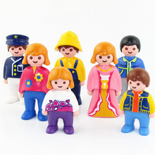 Original 1Piece Playmobil Figures Princess Policeman action figure New Playmobil Model Dolls Collection Figure Toys for Children 2024 - buy cheap