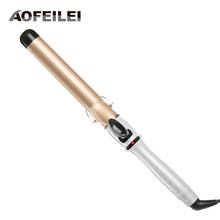 Ceramic Styling Tools professional  Hair Curling Iron Hair waver Pear Flower Cone Hair Curler Roller Aofeilei Curling Wand 2024 - buy cheap