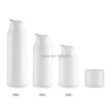Plastic Airless Bottle For Cosmetic Empty Pump AS Refillable Bottle 15ML 30ML 50ML Cream Containers F565 2024 - buy cheap