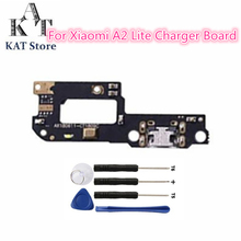 KAT For Redmi 6 Pro Mi A2 Lite USB Charger Connector Flex Cable USB Charging Dock PCB Board Quality Guarantee 2024 - buy cheap