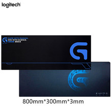 Logitech Super Large Size Mouse Pad 800*300*3MM Natural Rubber Material Waterproof Desk Mousepad With Box Mouse Pad Large Size 2024 - buy cheap