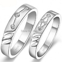 Alta calidad caliente auténtico 100% anillos de plata esterlina 925 de S925 amante anillo de la joyería para las mujeres y los hombres 2024 - compra barato