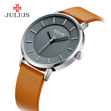 Classic Julius Men's Watch Japan Quartz Hours Fashion Clock Leather Bracelet Boy Student Birthday Valentine Gift No Box 2024 - buy cheap