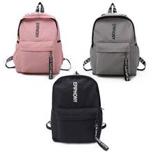 Women Letter Print School Backpack Laptop Backpack Travel Casual Daypack 2024 - buy cheap