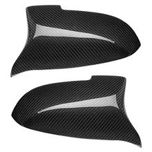 Carbon Fiber Style Side Mirror Cover M Performance Fit For BMW F10 / F11 / F18 5 Series Rear View Mirror Cover 2024 - buy cheap