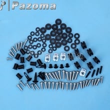 Motorcycle Complete Body Fairing Bolt Screws Kit Fastener Nut Washer Set for Kawasaki Ninja EX250 EX250R 2008-2012 2024 - buy cheap