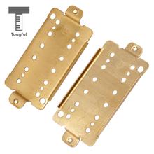 Placa Base Humbucker para piezas de repuesto de guitarra eléctrica, paquete duradero de 2 uds. De latón, 52mm 2024 - compra barato