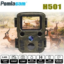 H501 12MP 1080P Mini Trail Photo Trap Hunting Camera Hunting Game Camera Outdoor Wildlife Scouting Camera with PIR Sensor 2024 - buy cheap