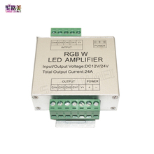 Tira de luces Led RGBW, repetidor de potencia para consola de DC12V-24V, amplificador de aluminio, 24A, 3CH, 4CH, para 5050 y 3528 2024 - compra barato