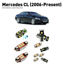 Luces interiores Led de luces Led para coche, kit de iluminación para mercedes cl 2006 + 16 piezas, bombillas automotrices Canbus 2024 - compra barato