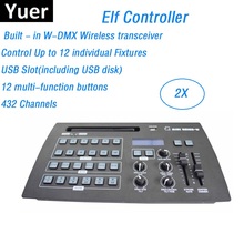 432 canales controlador DMX Dj equipos DMX512 consola controlador de iluminación de escenario para LED Par movimiento reflectores con cabeza de rotación Dj luces 2024 - compra barato