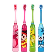 Electric Toothbrush for Children Gum Care Rotation Vitality Cartoon Oral Health Soft Tooth Brush for Kids Battery Powered 2024 - buy cheap