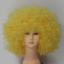 Explosion wig clown wig dance party magic props magic tricks stage magic yellow one 2024 - buy cheap