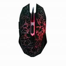 Professional Colorful Backlight 4000DPI Optical Wired Gaming Mouse Mice 2024 - buy cheap