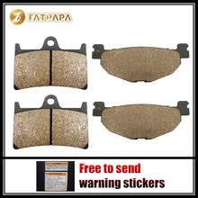Motor Accessories FL + FR + R Brake Pads for Yamaha 530 XP T-max TMAX 530 2012 2013 2014 2024 - buy cheap