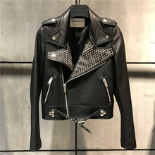 genuine leather jacket women real sheepskin blazer 2024 - buy cheap