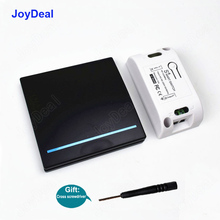 Joydeal Smart Wireless Remote Control Switch AC 110V 220V 1CH Receiver Wall Panel Remote Transmitter Hall Bedroom Ceiling Lights 2024 - buy cheap