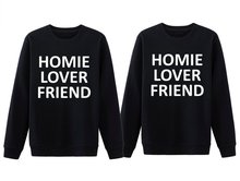 Sugarbaby New Arrival Homie Lover Friend Matching Couple Sweatshirt Couple Hoodie Anniversary Gift Funny Couple's Clothing 2024 - buy cheap