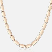 Collar de oro rosa para mujer, cadena de eslabones de palo Marina ligera, joyería de moda para mujer, regalos del Día de San Valentín, 5mm, HCN17, 585 2024 - compra barato