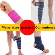 1 Pcs 75cm Wrist/Ankle Knee Pads Knee Support Football Basketball Elastic Bandage Compression Calf Kneepad Weightlifting 2024 - buy cheap