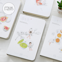 Hot Sketchbook Diary Drawing Cute School Notebook paper 80 sheets Notepad Sketch book Office school supplies gift 2024 - buy cheap