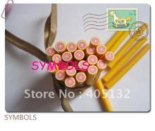 a-11 Free Shipping 100pcs 5mm Round Shape Grapefruit Cane Fancy Nail Art  Polymer Clay Cane 2024 - buy cheap